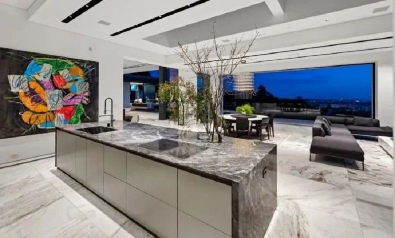 Black Marble Kitchen Design-2