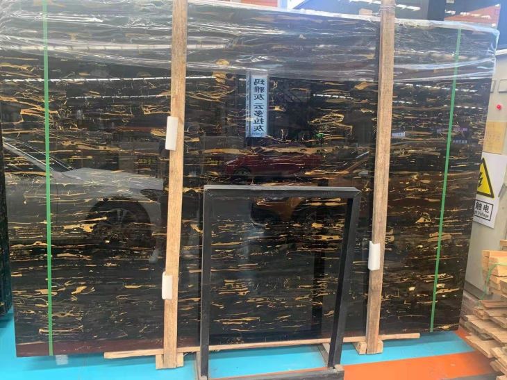 Portoro Gold Marble Slab