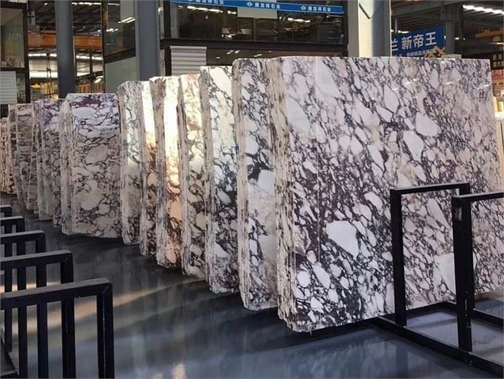 Red Calacatta Viola Marble Slabs