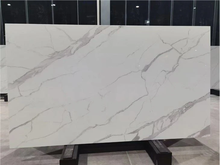 Calacatta White Nano Glass Slabs