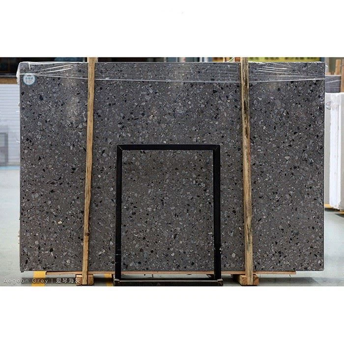 Cheap Grey Floor Terrazzo Tile Slab