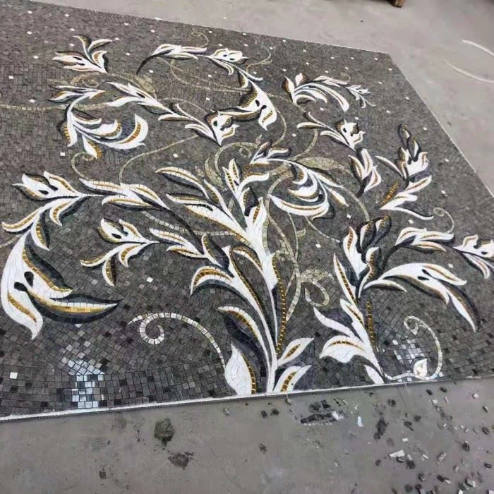 10mm Marble mosaic-1