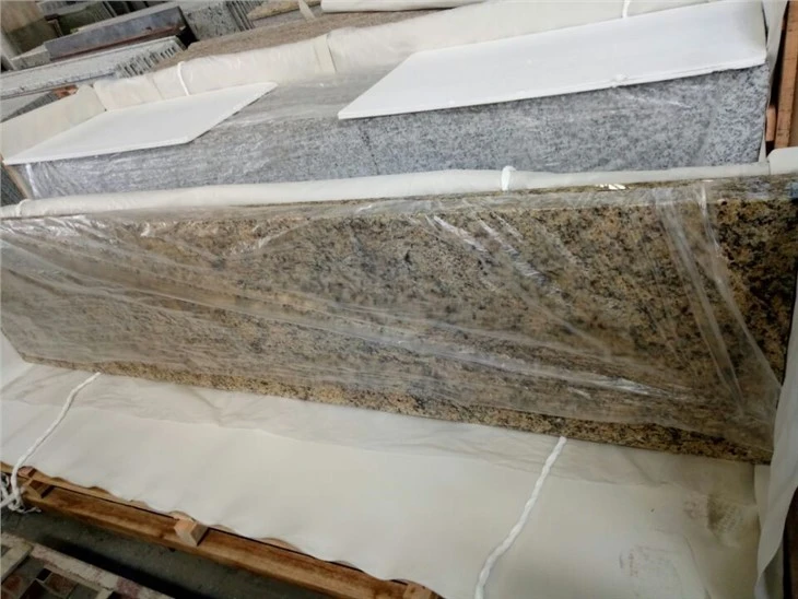 New Venetian Gold Granite Kitchen Backsplash Tile Countertops