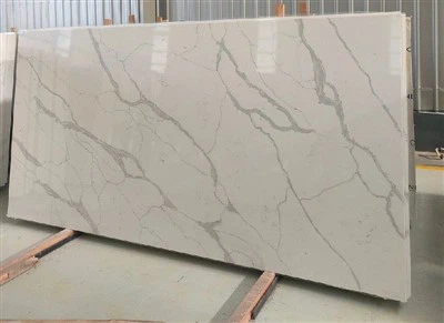 Calacatta Statuario Quartz pentru blaturi de mobilier/placare interioară/blat de bucătărie/împrejmuire duș și cadă