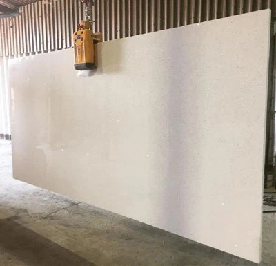 Blat Cuarț Galaxy Alb Pentru Bucătărie/Baie